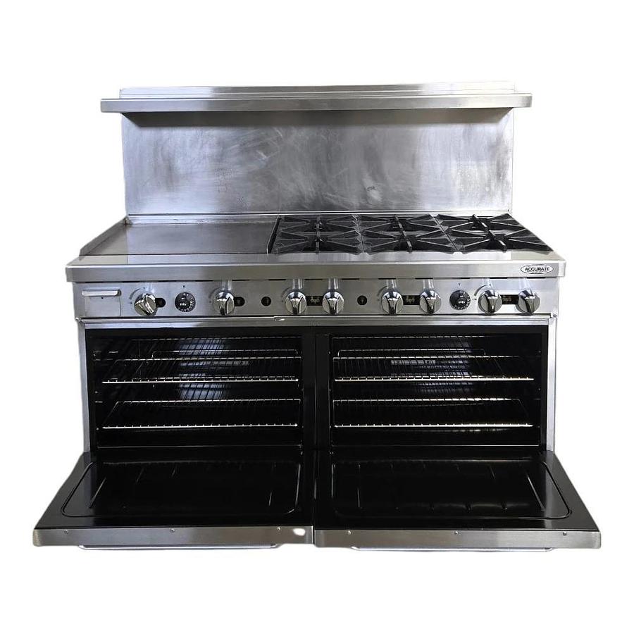 Used Atosa AGR-6B-24GL Range - 60 Inch - Propane - CAN CONVERT TO NATURAL GAS - WARRANTY