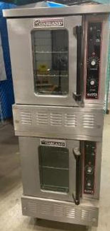 Used GARLAND MASTER 200 DOUBLE STACK HALF SIZE GAS CONVECTION OVEN - very rare used item