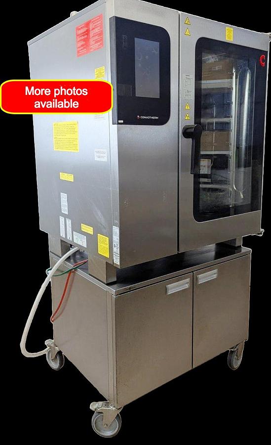 Used Convotherm C4eT 10.10 GS-N Half Size 10 Pan Gas Combi Oven w/Stand