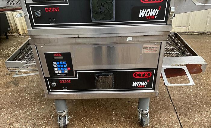 Used 2019 CTX conveyor oven Model DZ331