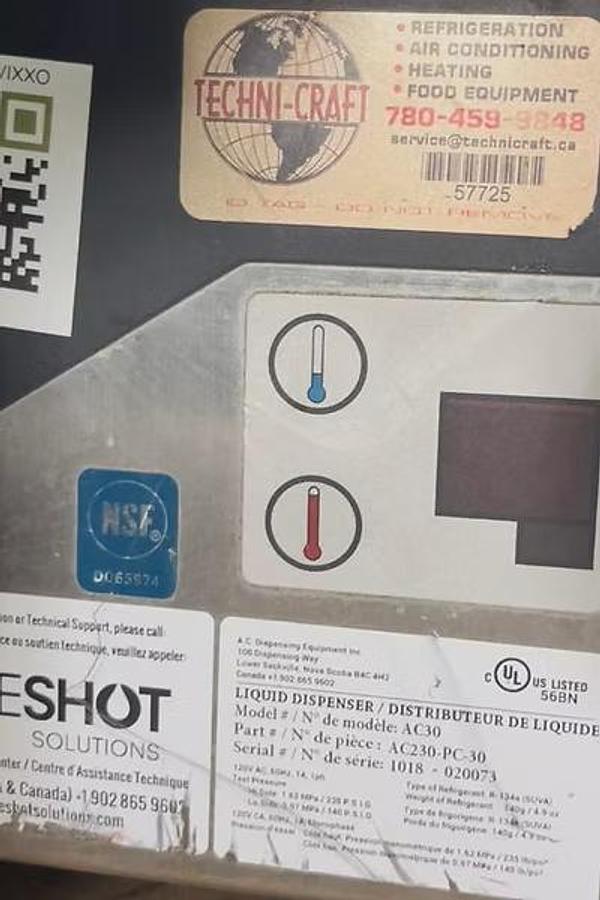 Used Sureshot Milk Dispenser