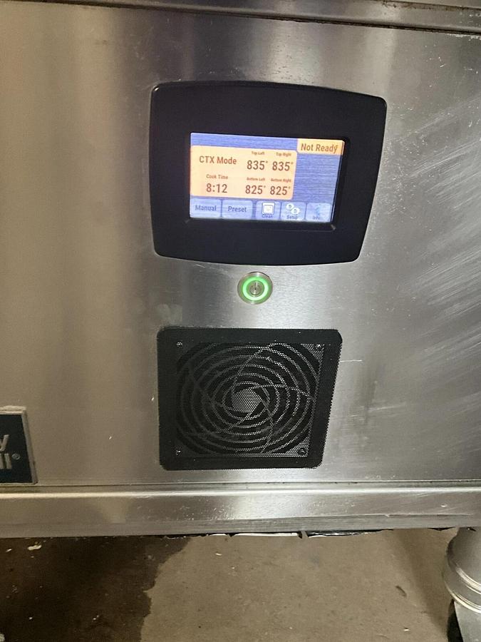 Used 2022 CTX Middleby Marshall DZ33T Infrared Radiant conveyor pizza double oven