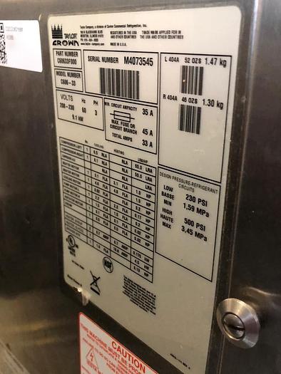 Refurbished Ice Cream and Soft Serve Maker | Taylor | Model # C606-33