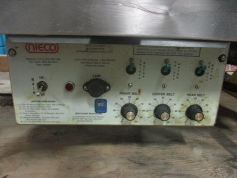 Used Nieco Flexi Chef Gas Automatic Charbroiler