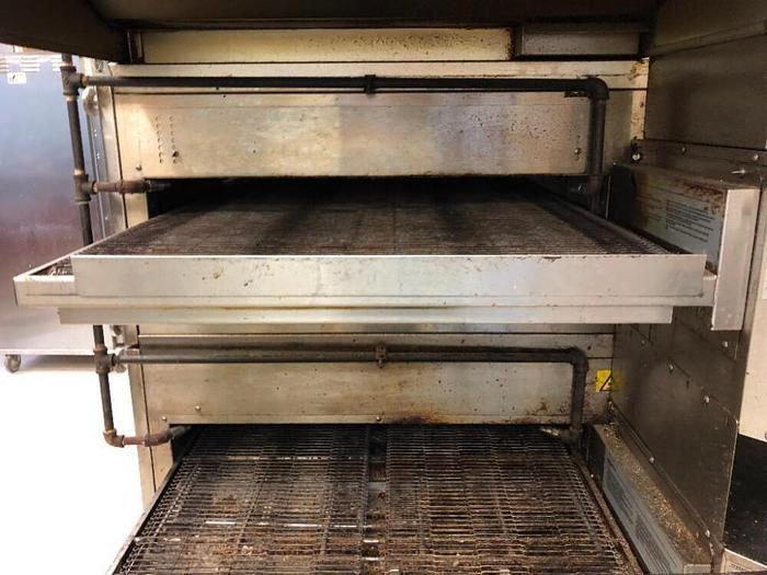 Refurbished XLT Double stacked gas conveyor pizza ovens - clearance price