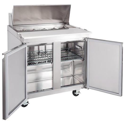 36" SANDWICH PREP TABLE - 10 PAN