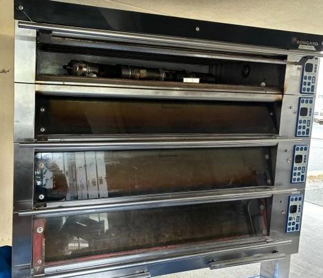 Used Bongard M3 SOLEO Deck Oven - 4 DECK