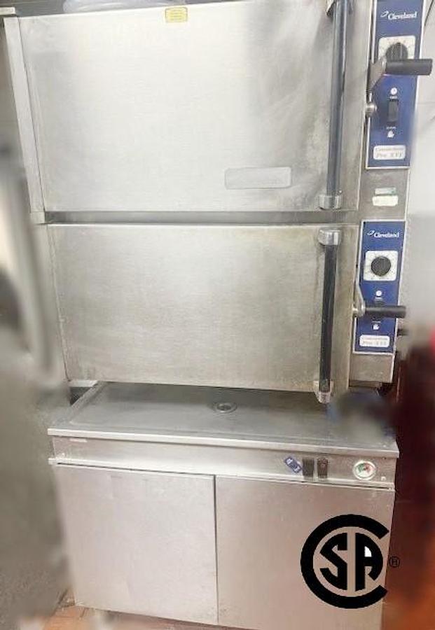Refurbished Cleveland 36 Pan Gas Convection Steamer 36CGM16300