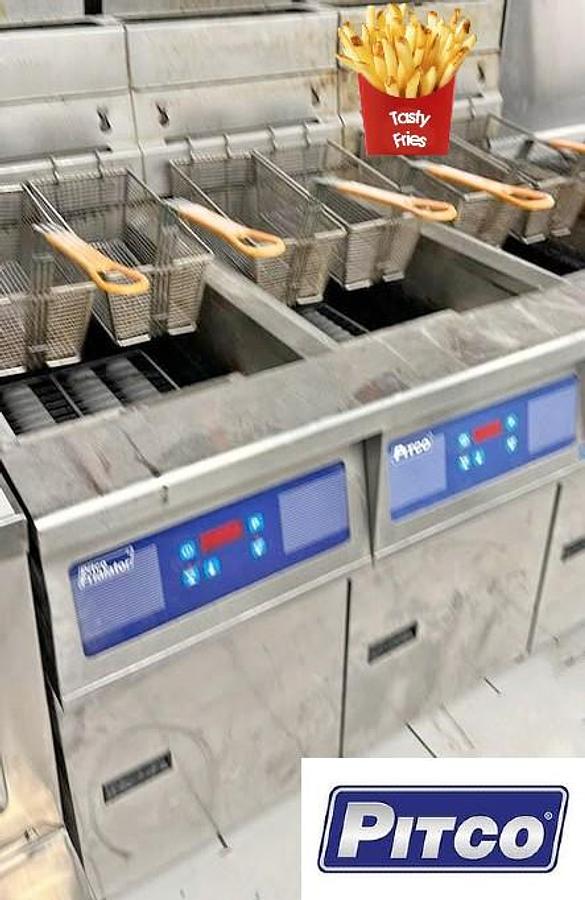 Refurbished Pitco Fryers - 3 well - 
