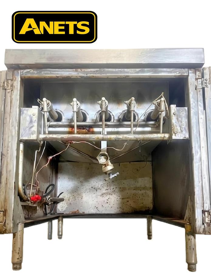 Used ANETS BFF24x24-B COMMERCIAL 24"x24" NATURAL GAS DONUT FRYER, 62500BTU/HR