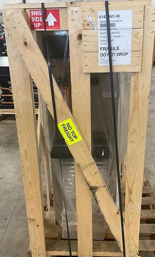 Used New Saniserv ice cream machine - Brand new - 3 available