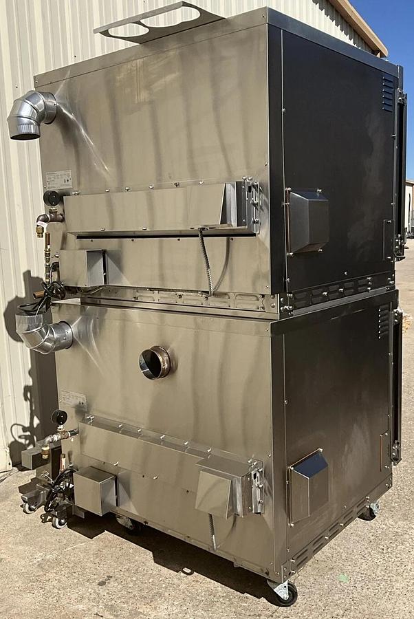 Used 2021 HARDT GAS DOUBLE OVEN CHICKEN ROTISSERIE INFERNO 4500 SELF CLEANING POLLO