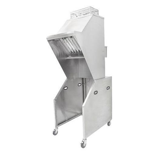 24" Ventless hood - comes with fire suppression system