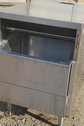 Used  Working S.S Table W/ Bin