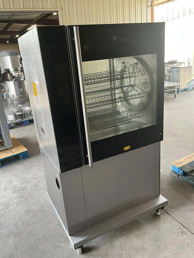 Used Fri-Jado TDR7-P Single Stack Rotisserie Oven with stand Chicken Frijado N