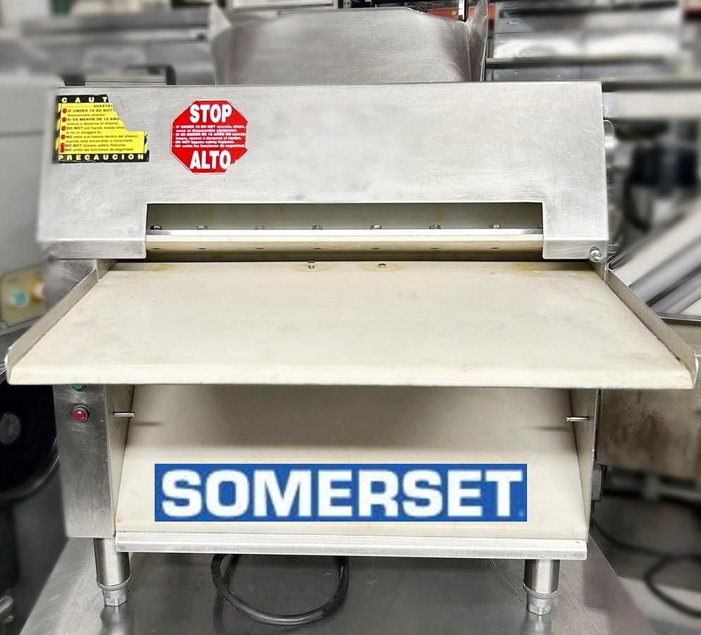 Used omerset CDR-2000 20" Countertop Two Stage Dough Sheeter with Front Operation