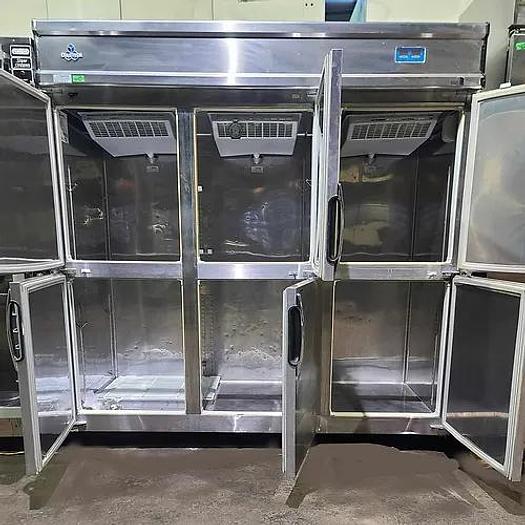 Used Coldtech 6 door S.S Freezer on Caster