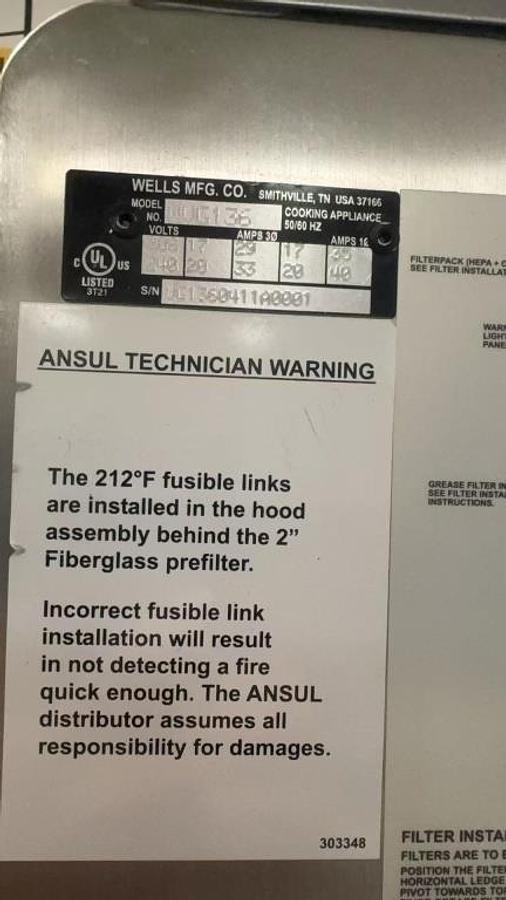 Used WELLS ELECTRIC VENTLESS GRIDDLE & STORAGE BASE