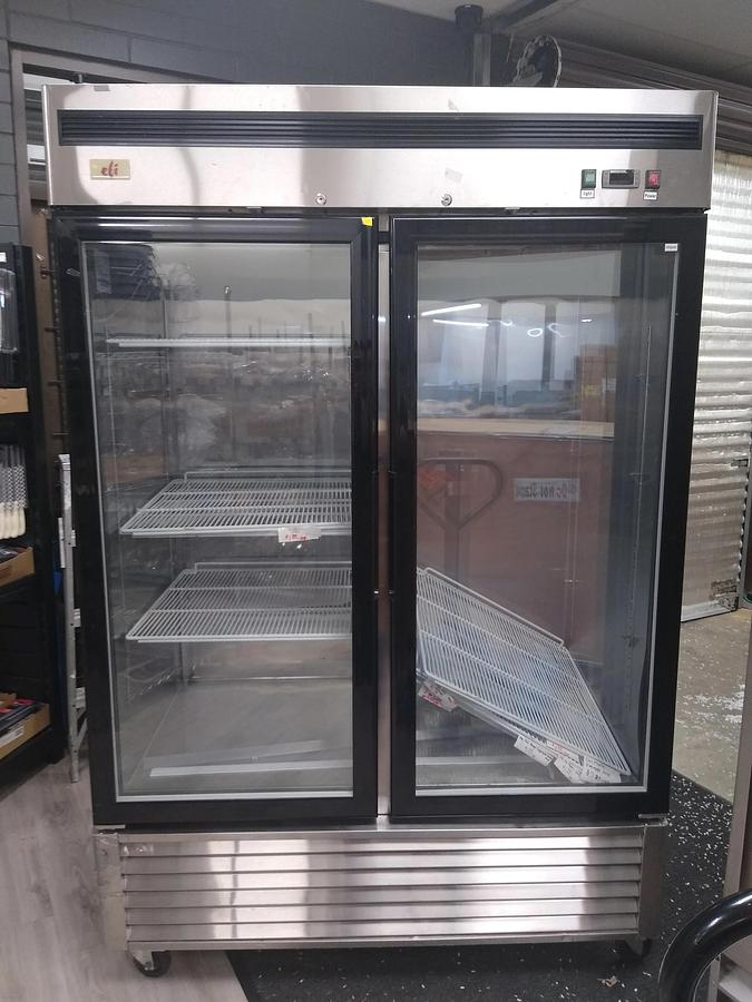 Used EFI CS-54GDSVC Glass door refrigerator