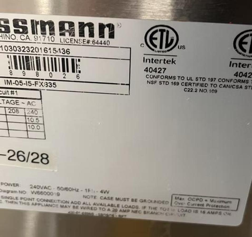 Used Hussmann Soup Bar