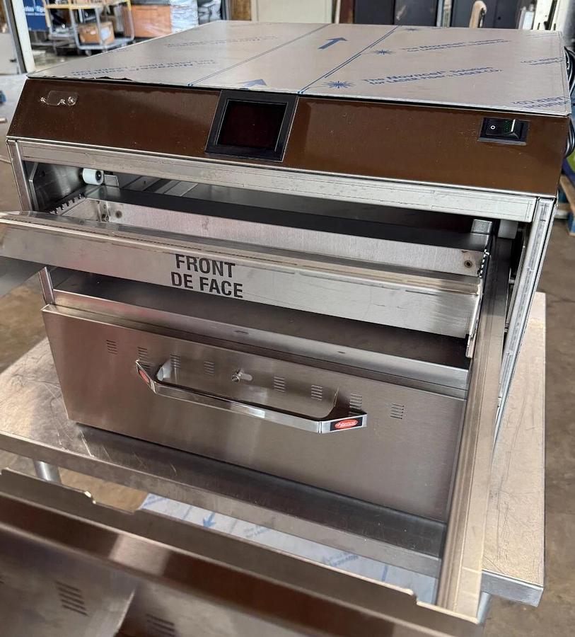 Used Hatco HDWTC-2 Freestanding Two Drawer Drawer Warmer with Touchscreen Chip Warmer