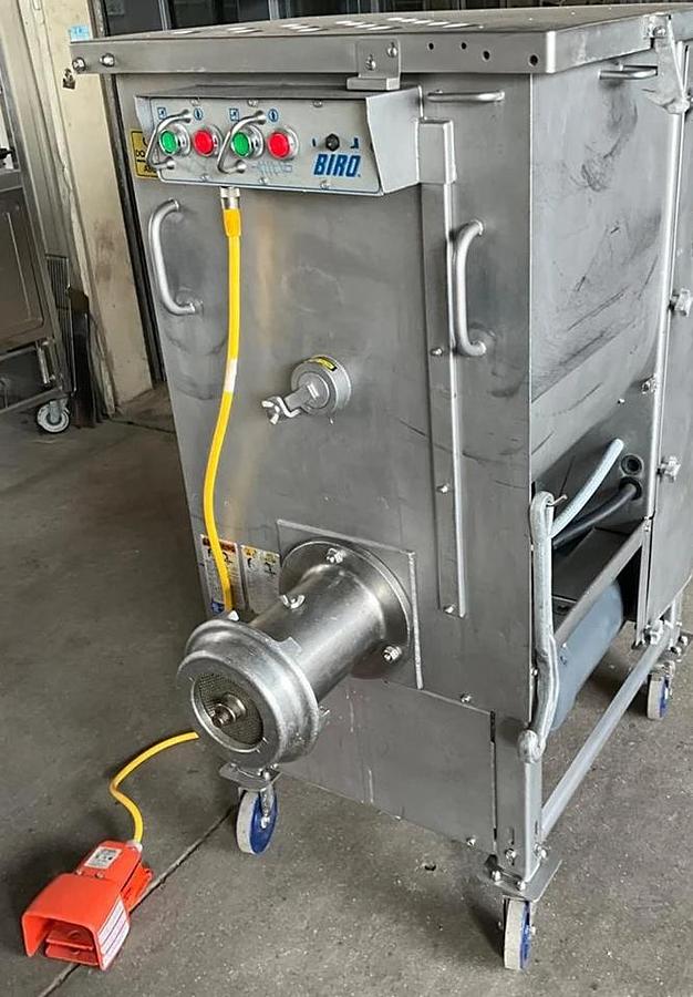 Used Biro commercial meat grinder mixer