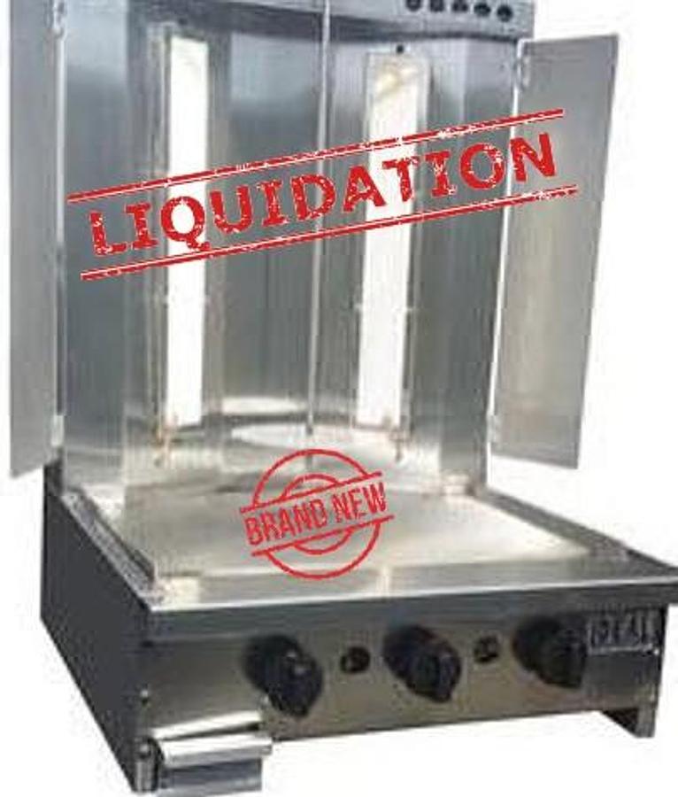 Donair - Gyro -Shwarma Machines NATURAL GAS - 3 available - BRAND NEW -price has been slashed
