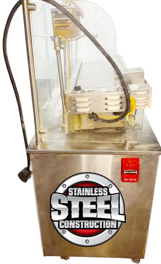 Used Lil’ Orbits SS2400 Mini Donut Machine w/ Cart Hood Fryer SS1200 - HUGE PROFIT MAKER