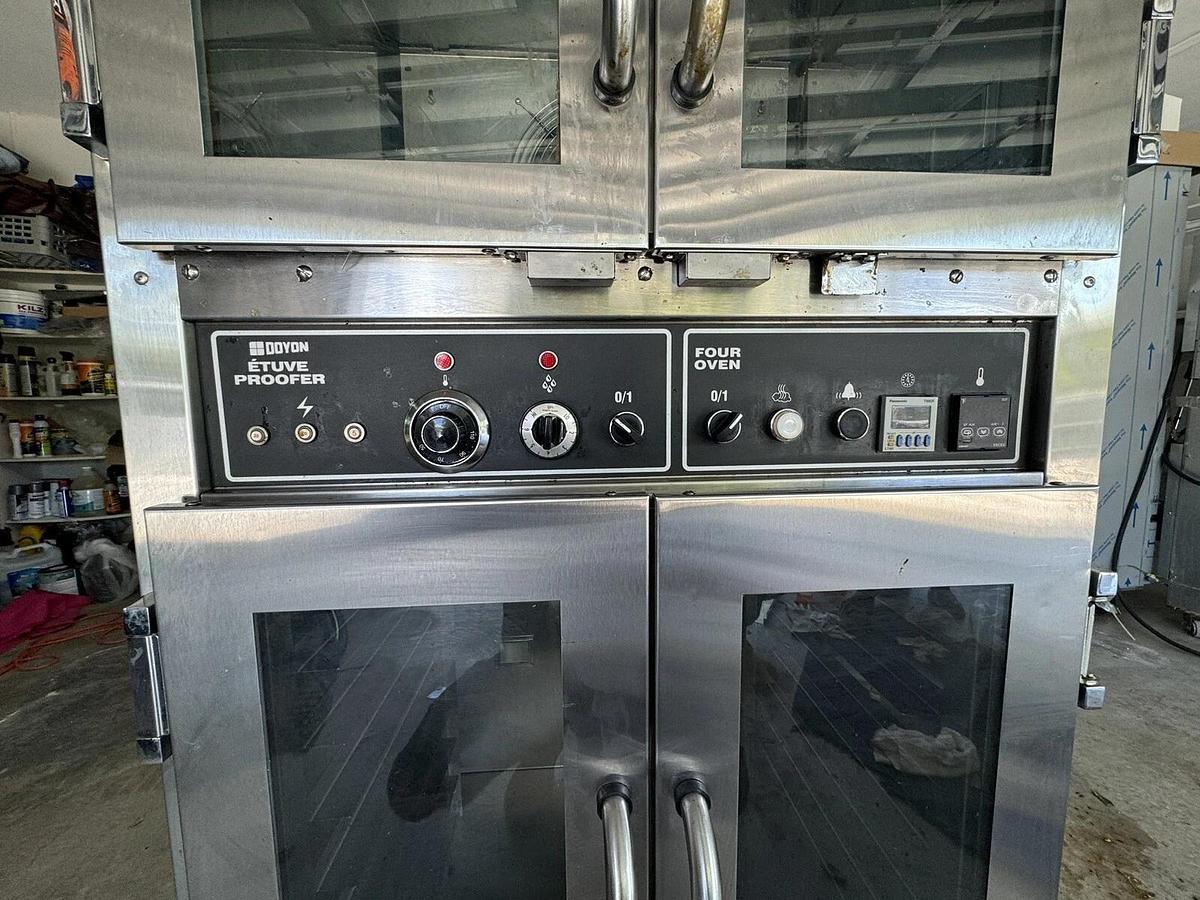 Used DOYON JAOP3 Electric Proofer Combo Baking Convention Oven 2018 barely used