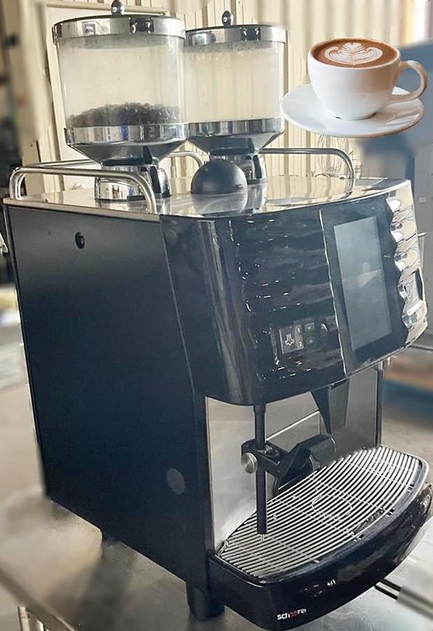 Used Schaerer digital coffee machine - model SCA1
