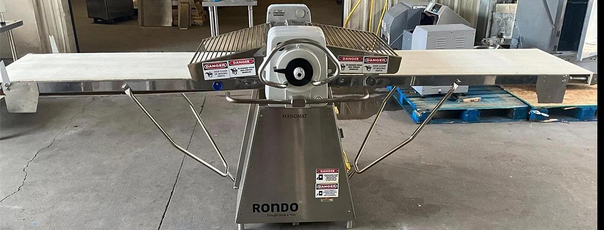 Used Rondo butterfly dough reversible sheeter SC0677