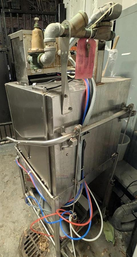 Used ackson WWS CONSERVER XL-E Conserver Low Temperature Dishwasher 39 Racks/hr