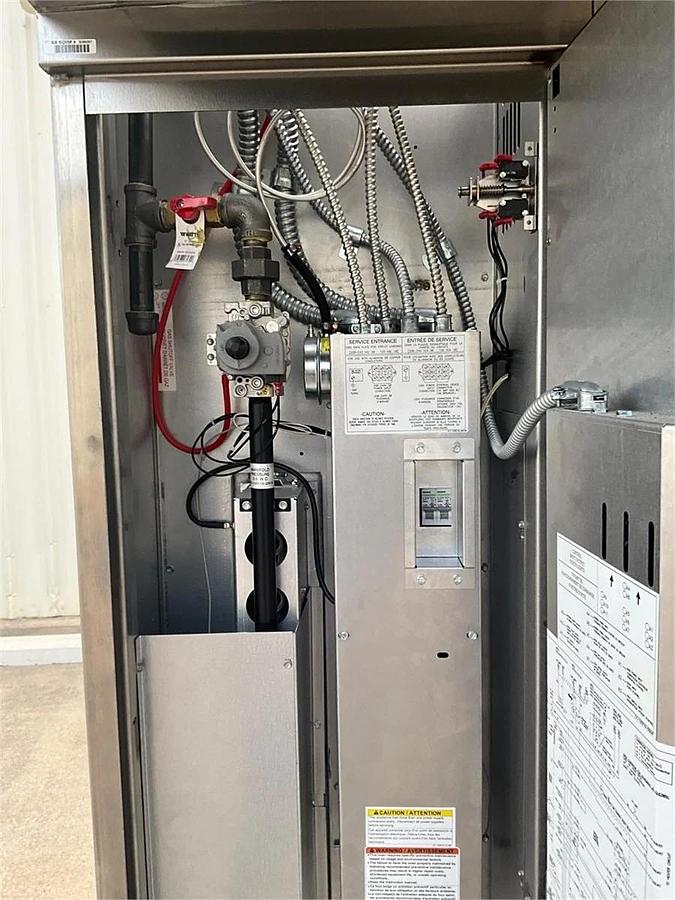 Used 2024 Baxter gas double rack oven - LIKE NEW