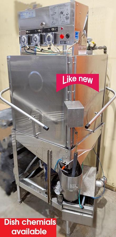 Used ABS Low Temp Pass Thru Dish Washer - EXCELLENT CONDITION