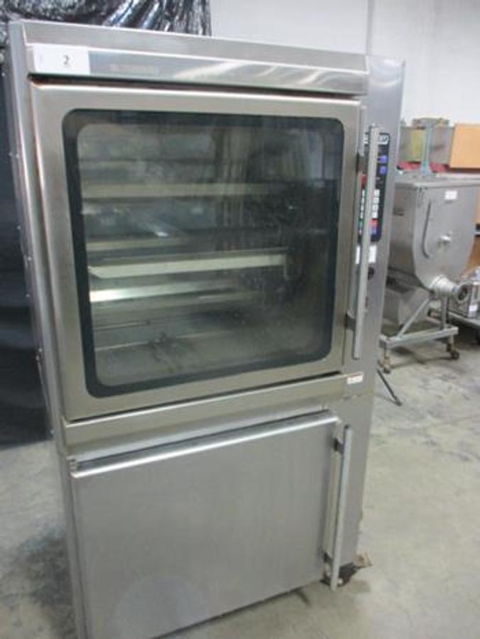 Used Hobart Model KA7E Electric Self Clean Pass Thru Rotisserie Oven On Casters, Good Condition, Removed From Working Grocery Store,!