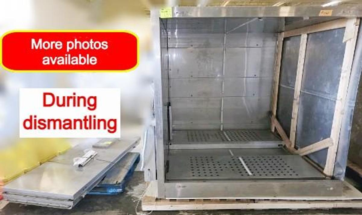 Used Hobart 2 door bakery proofer, holds 9 racks