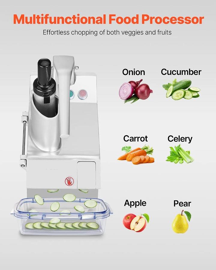 Used ood Processor & Vegetable Chopper - SEE VIDEO