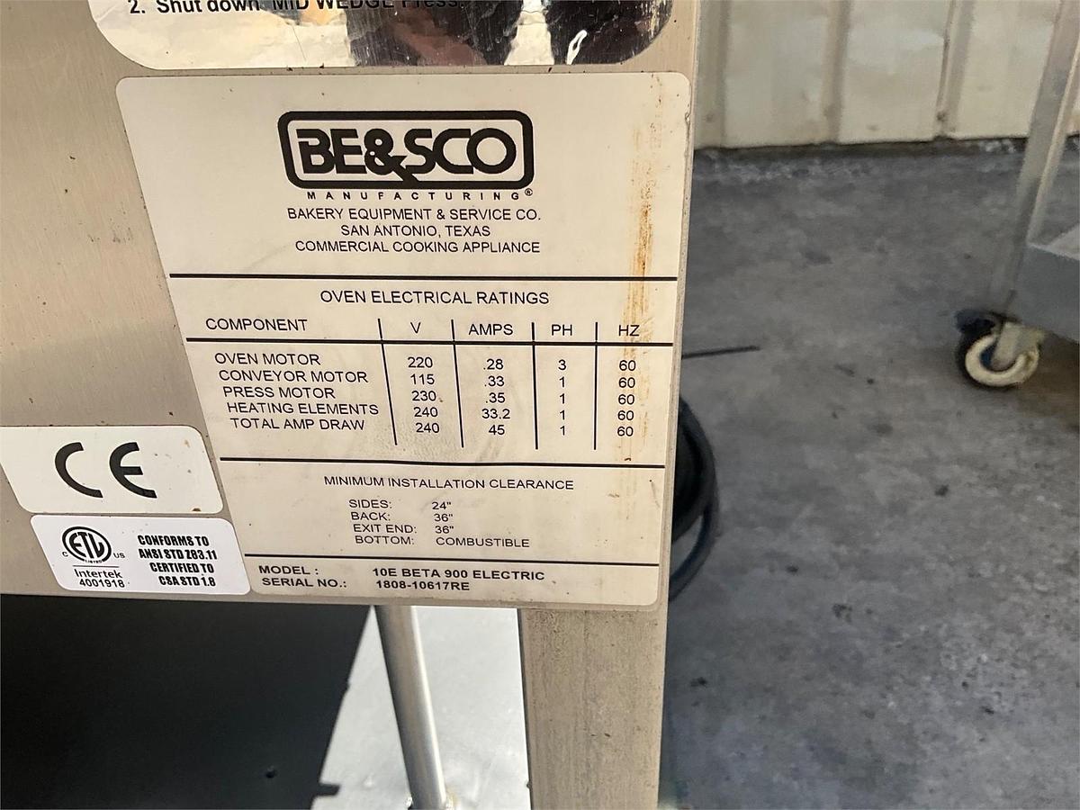 Used Be&sco tortilla press and oven - READY TO MAKE YOU MONEY!!!!