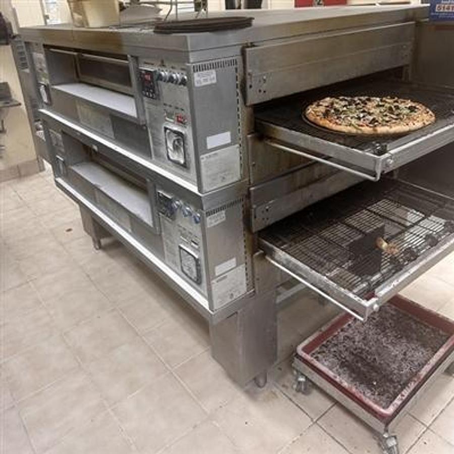 Used Middleby Marshall PS570S Double Stack Conveyor Ovens
