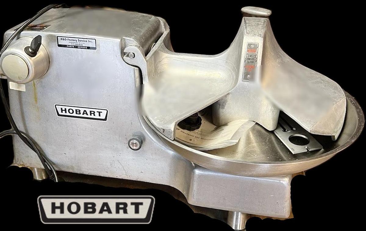 Used Hobart Buffalo Chopper - 84186 - 18" bowl - single phase
