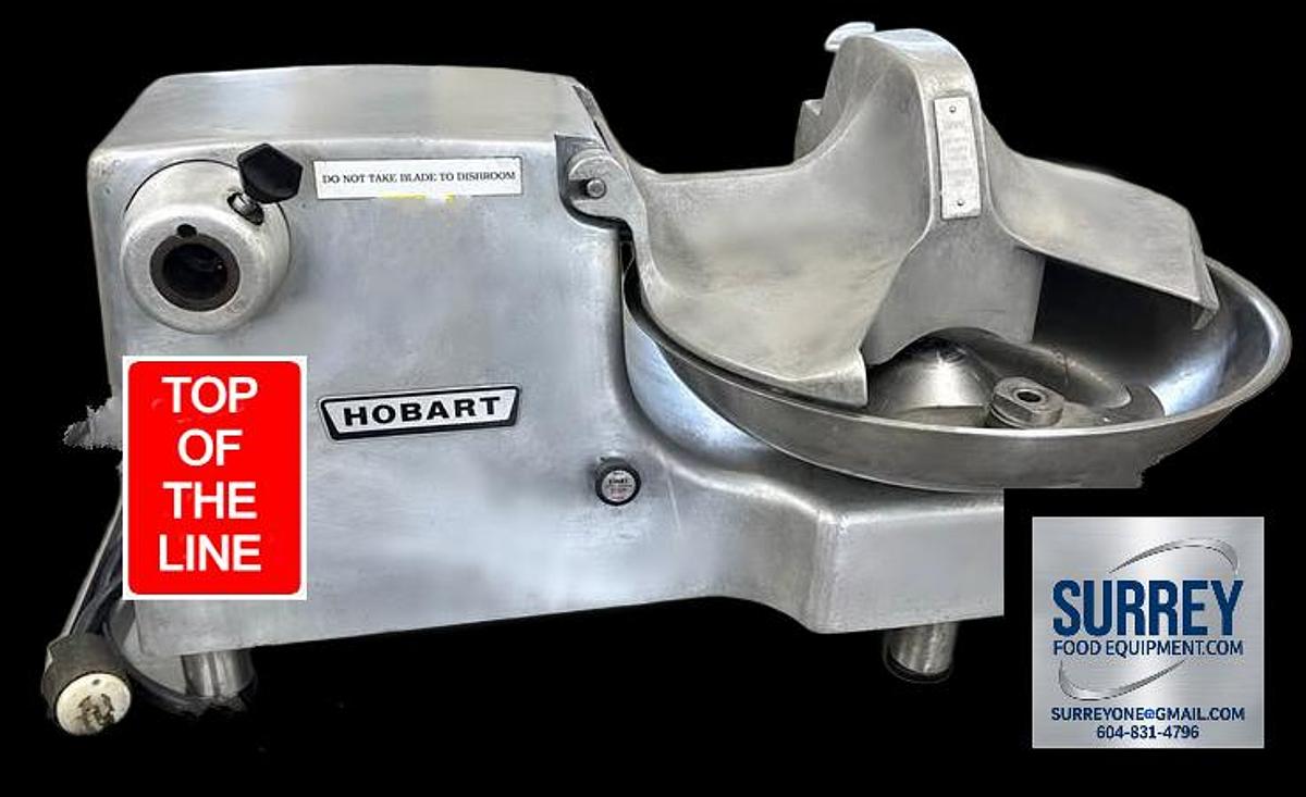 Used Hobart Model 84186 Buffalo or Bowl Chopper w/ # 12 auxiliary power port