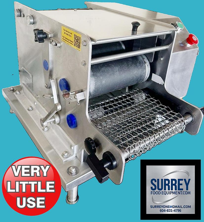 Refurbished Tortilla Masters TM105 Tabletop Tortilla Making Machine and New Cutter - SEE VIDEO