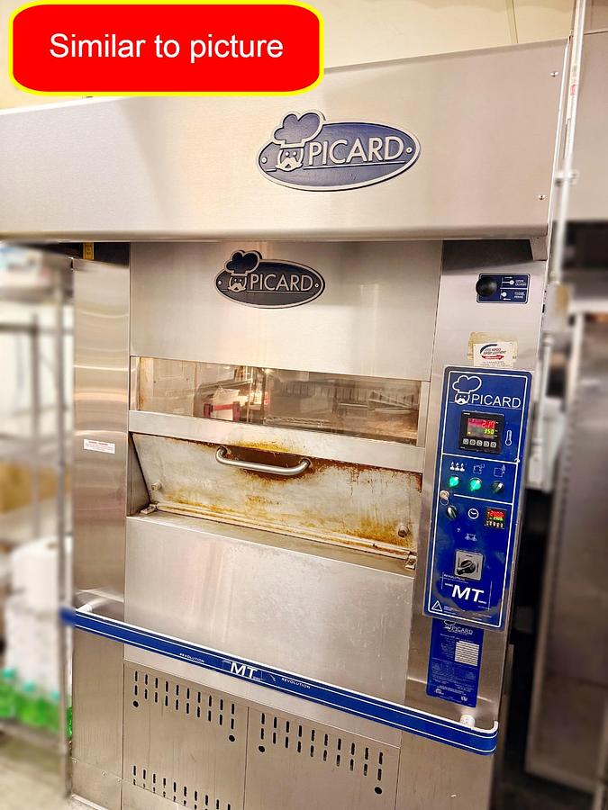 Used Picard 8 tray gas revolving oven