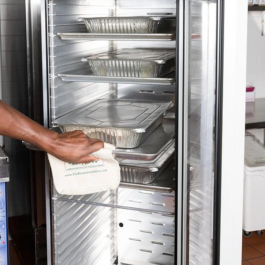 Full size heated -  uninsulated holding - proofing cabinet with clear door