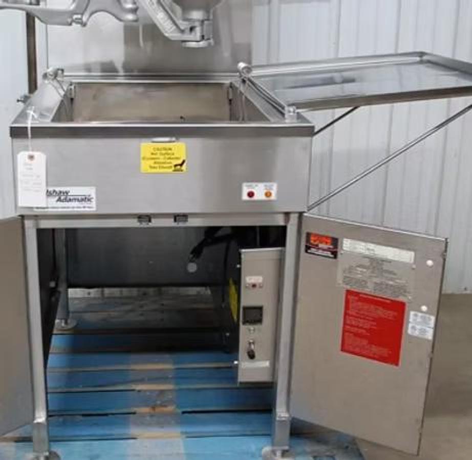 Used Belshaw 718LCG-NG Natural Gas Open Kettle Donut Fryer w B Dropper
