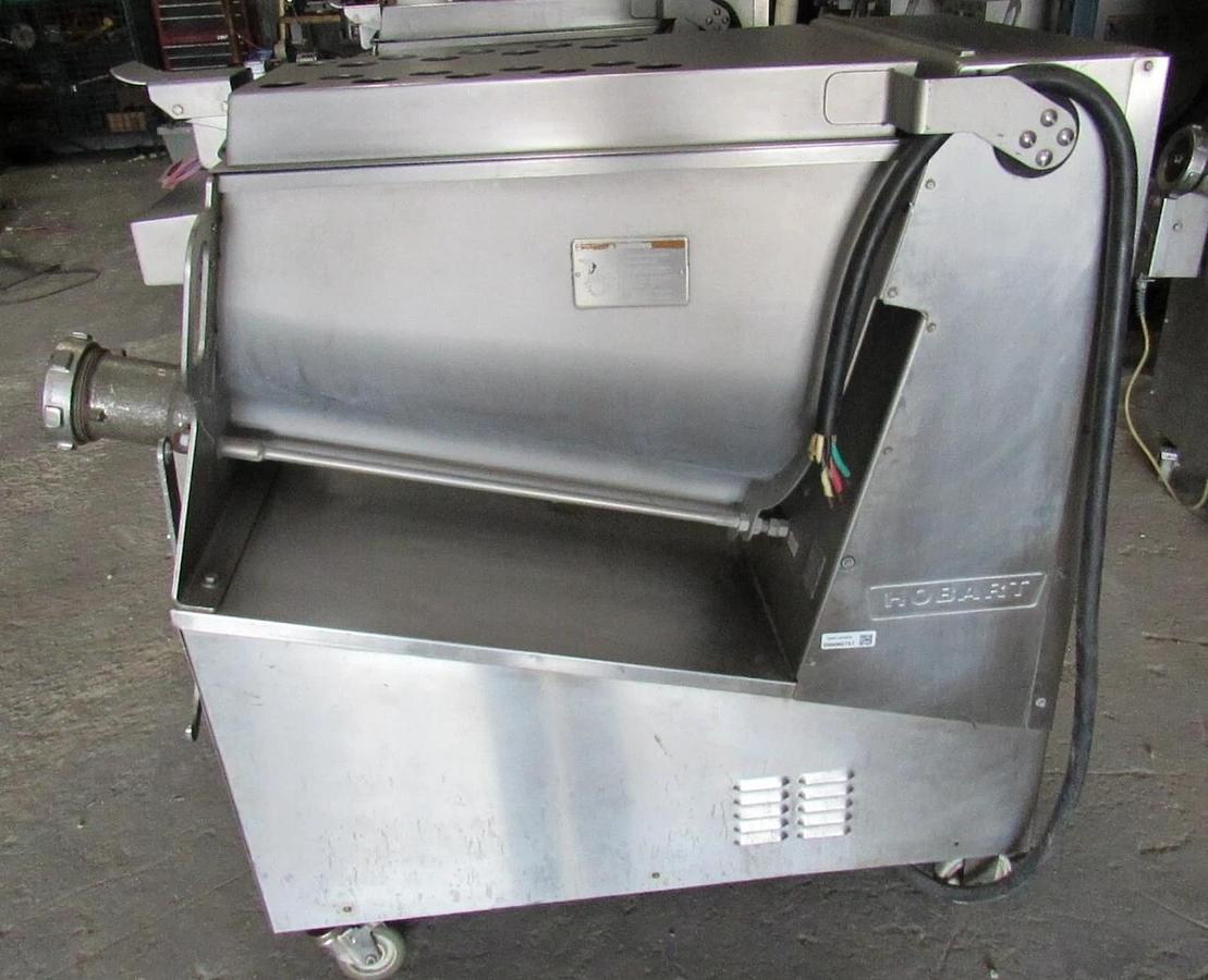 Used Hobart MG1532 Mixer Grinder 208V 3 Phase Good Condition with Foot Pedal