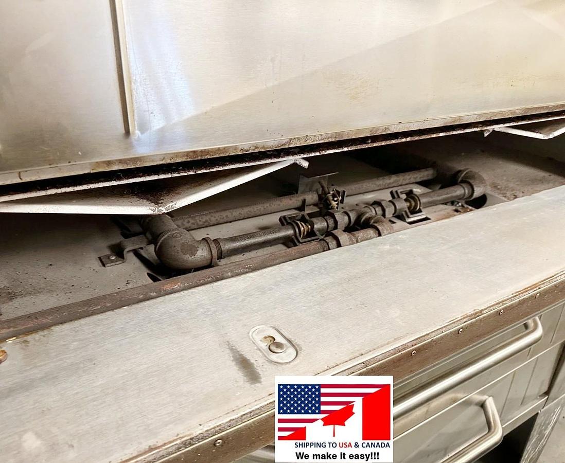 Used BAKERS PRIDE Y-600 DOUBLE STACK STONE DECK PIZZA OVEN