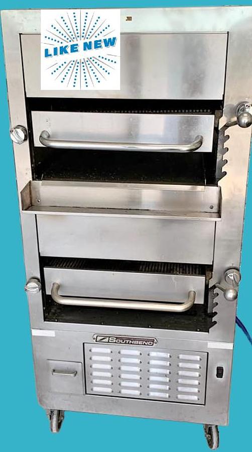 Used South Bend 270 Double Over Gas Fired Broiler - in excellent condition - RARE ITEM
