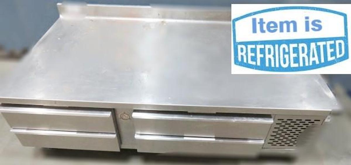 Used 72" chef base with 4 drawers