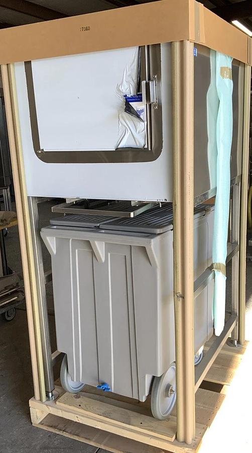 Used 2022 NEW KLOPPENBERG ICS-1 BIN ICE EXPRESS 1 BAY ICE STORAGE BIN - 500lb - BRAND NEW CLEARANCE ITEM